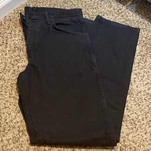 Rustler Regular Fit Straight Leg Jeans Men’s Black